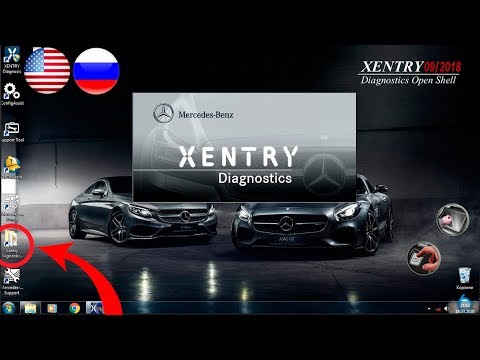 Mercedes Das Xentry Install